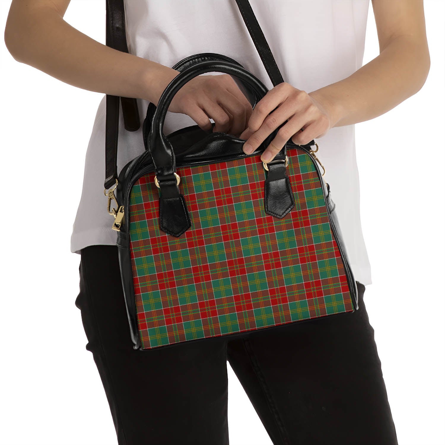 MacDonald of Kingsburgh Tartan Shoulder Handbags - Tartanvibesclothing