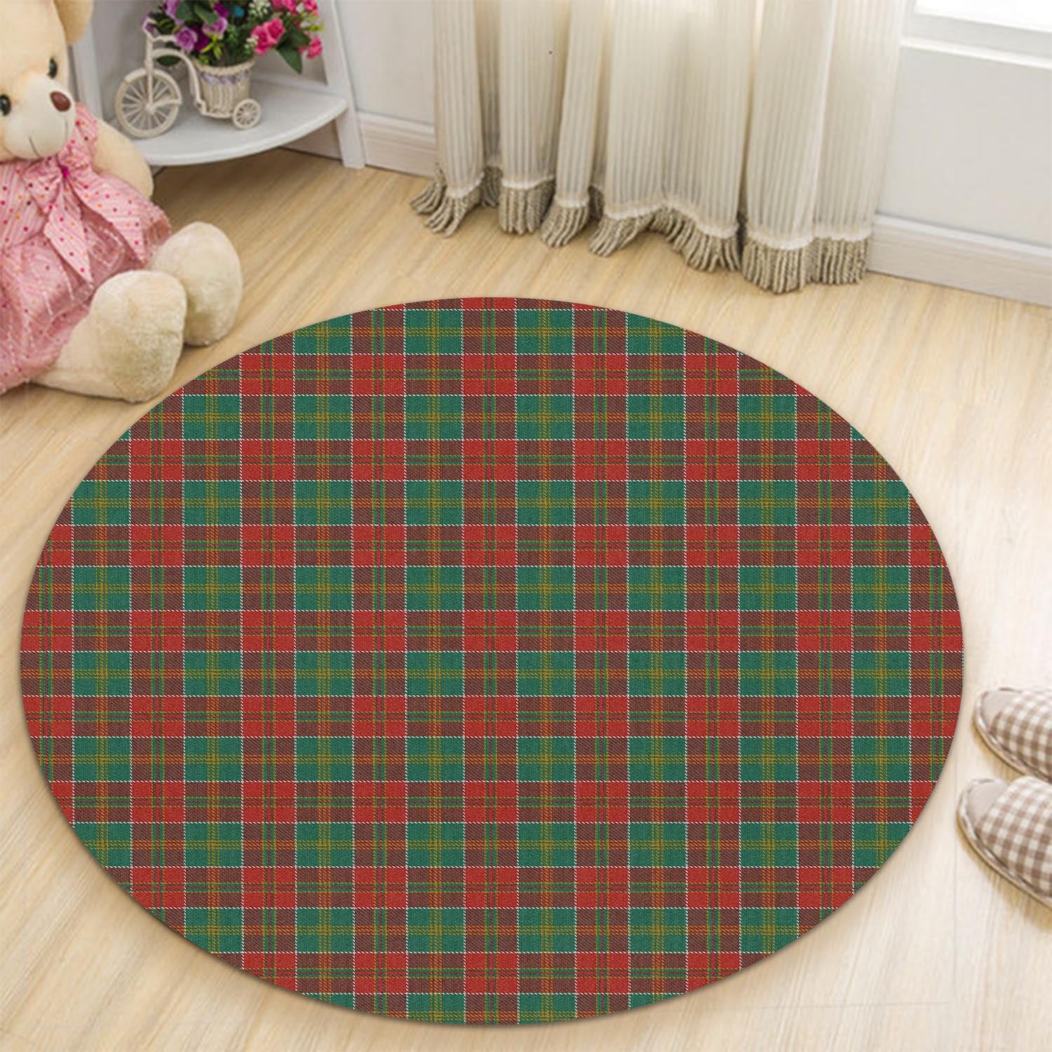 macdonald-of-kingsburgh-tartan-round-rug