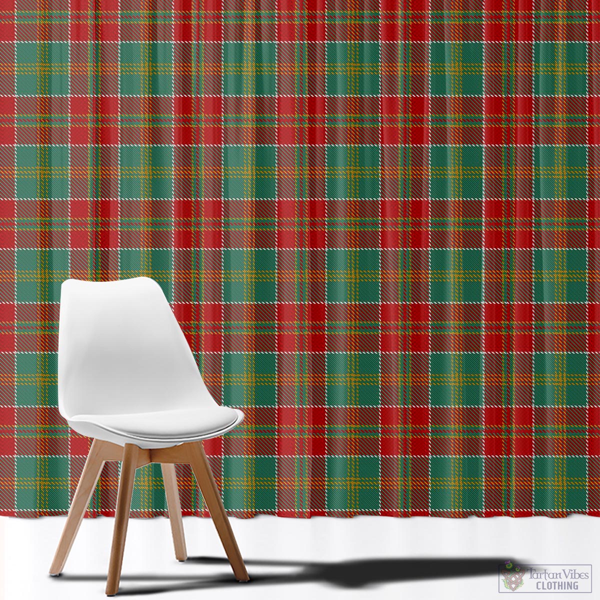 MacDonald of Kingsburgh Tartan Window Curtain