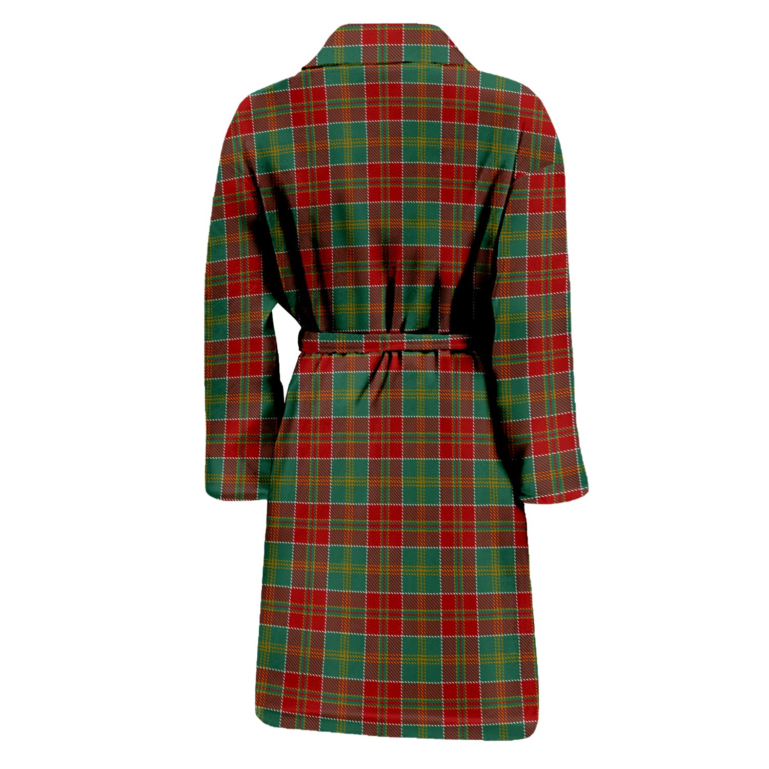 MacDonald of Kingsburgh Tartan Bathrobe with Family Crest - Tartan Vibes Clothing