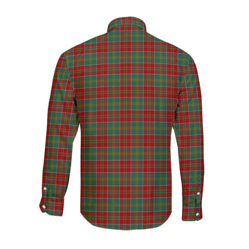 MacDonald of Kingsburgh Tartan Long Sleeve Button Up Shirt with Family Crest