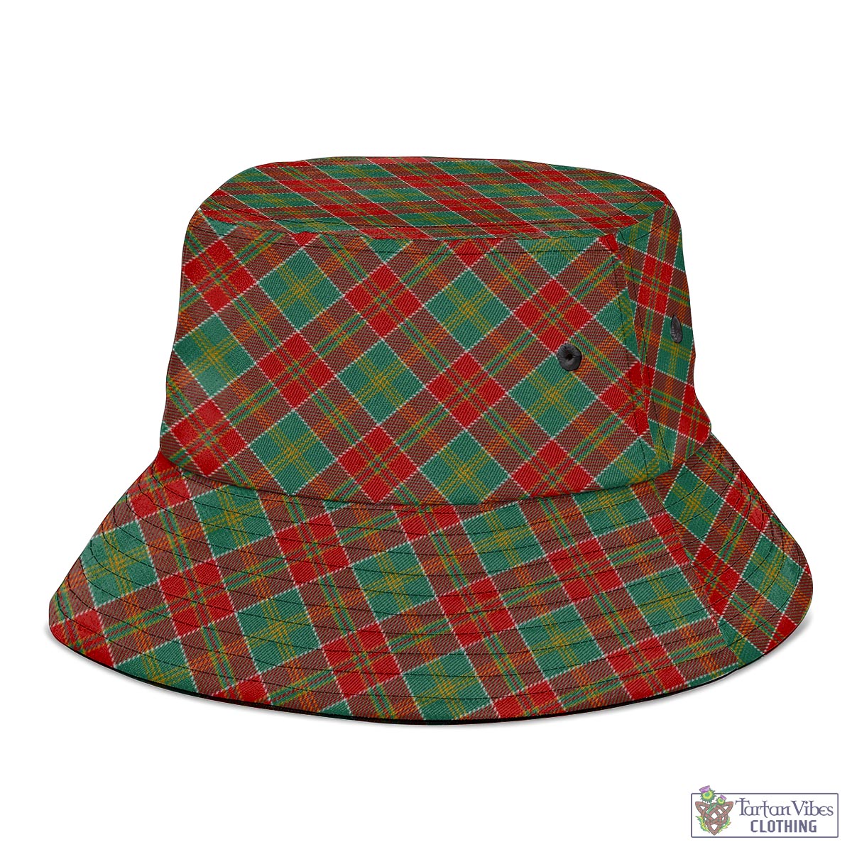 Tartan Vibes Clothing MacDonald of Kingsburgh Tartan Bucket Hat