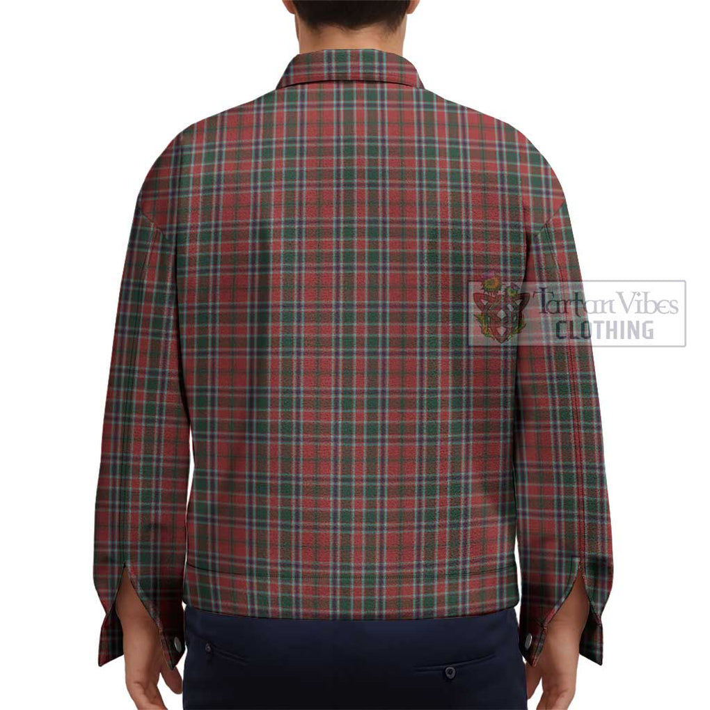 MacDonald of Lochmaddy Tartan Unisex Lapel Cotton Jacket - Tartan Vibes Clothing