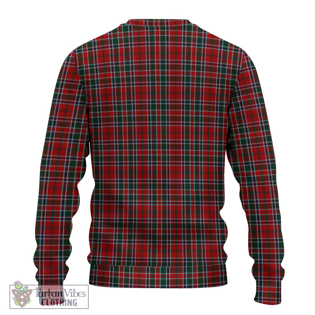 MacDonald of Lochmaddy Tartan Knitted Sweater with Family Crest DNA In Me Style - Tartanvibesclothing Shop