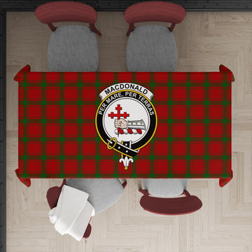 MacDonald of Sleat Tatan Tablecloth with Family Crest