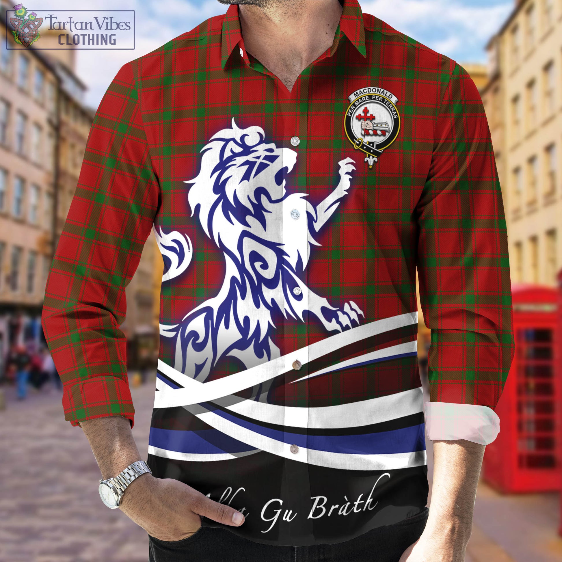 macdonald-of-sleat-tartan-long-sleeve-button-up-shirt-with-alba-gu-brath-regal-lion-emblem