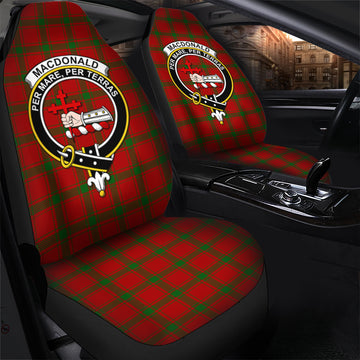 MacDonald of Sleat Tartan Car Seat Cover with Family Crest
