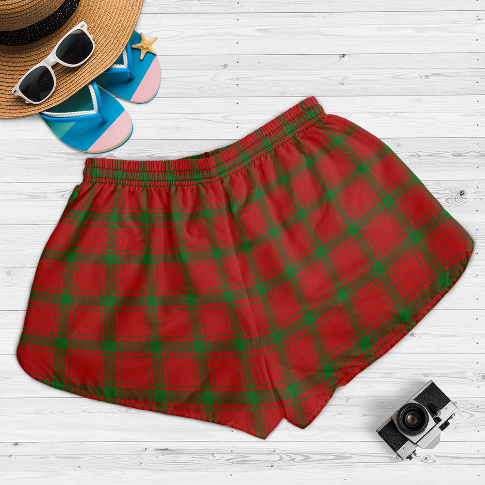 macdonald-of-sleat-tartan-womens-shorts-with-family-crest