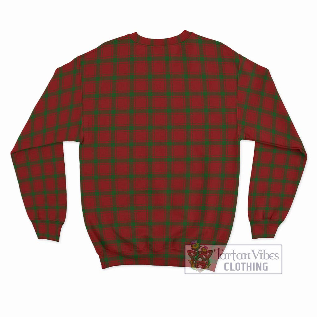 MacDonald (McDonald) of Sleat Tartan Sweatshirt with Family Crest DNA In Me Style - Tartanvibesclothing Shop