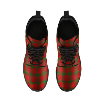 MacDonald (McDonald) of Sleat Tartan Leather Boots