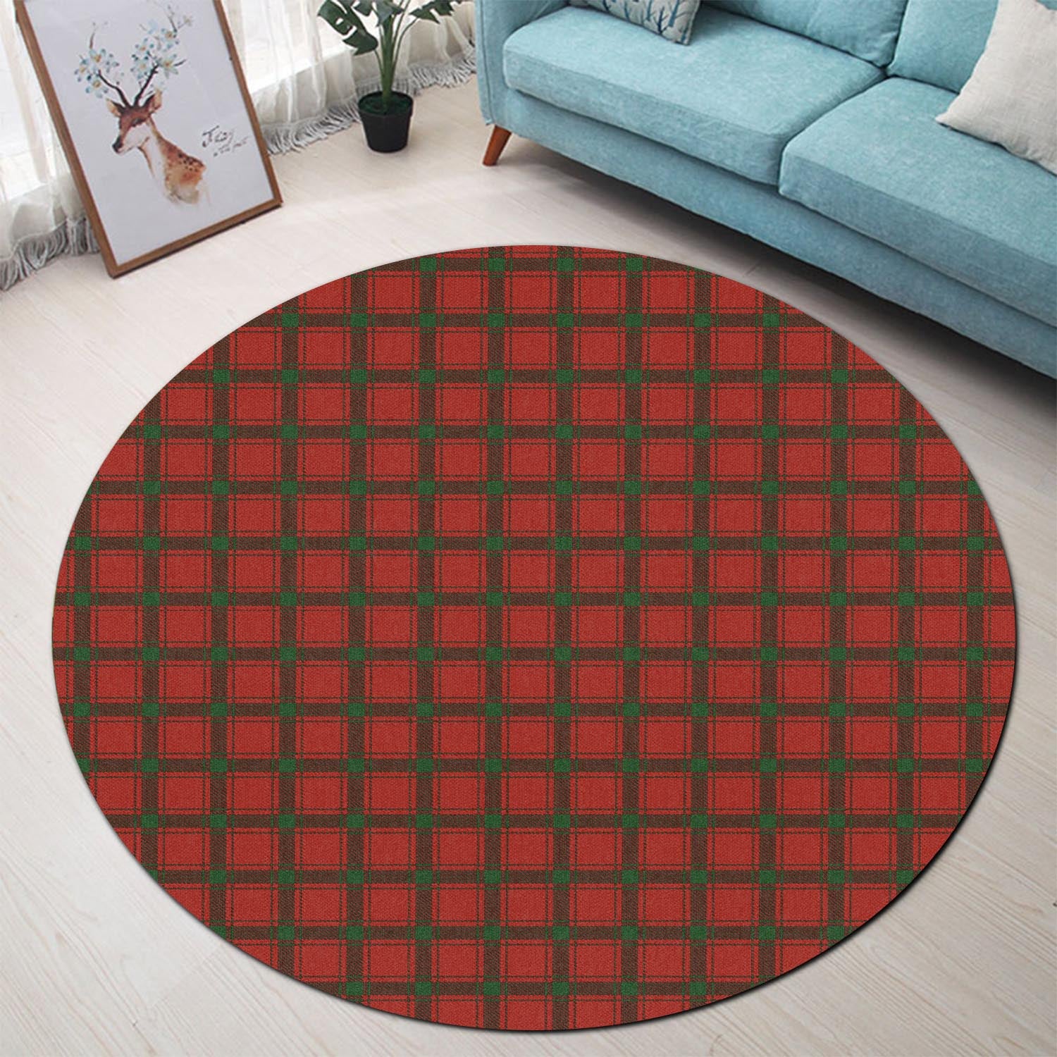 macdonald-of-sleat-tartan-round-rug