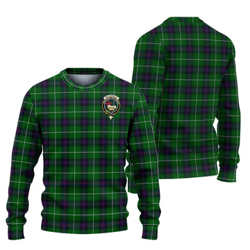 MacDonald of The Isles Tartan Ugly Sweater with Family Crest