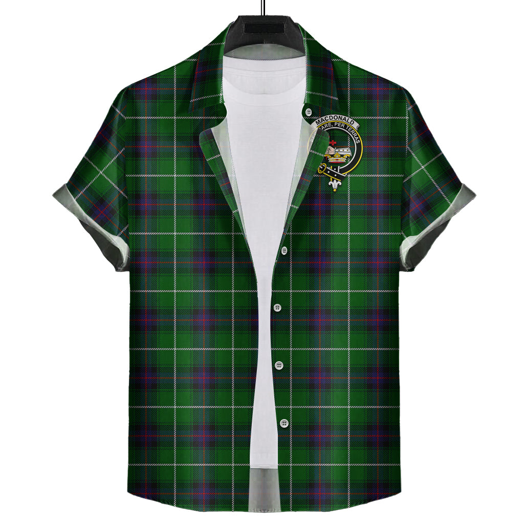 macdonald-of-the-isles-tartan-short-sleeve-button-down-shirt-with-family-crest