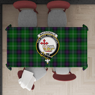 MacDonald of The Isles Tartan Tablecloth with Family Crest