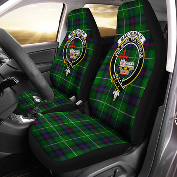 MacDonald of The Isles Tartan Car Seat Cover with Family Crest