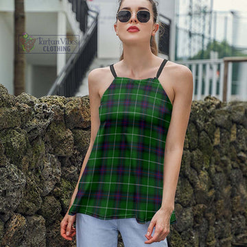 MacDonald of The Isles Tartan Loose Halter Neck Camisole