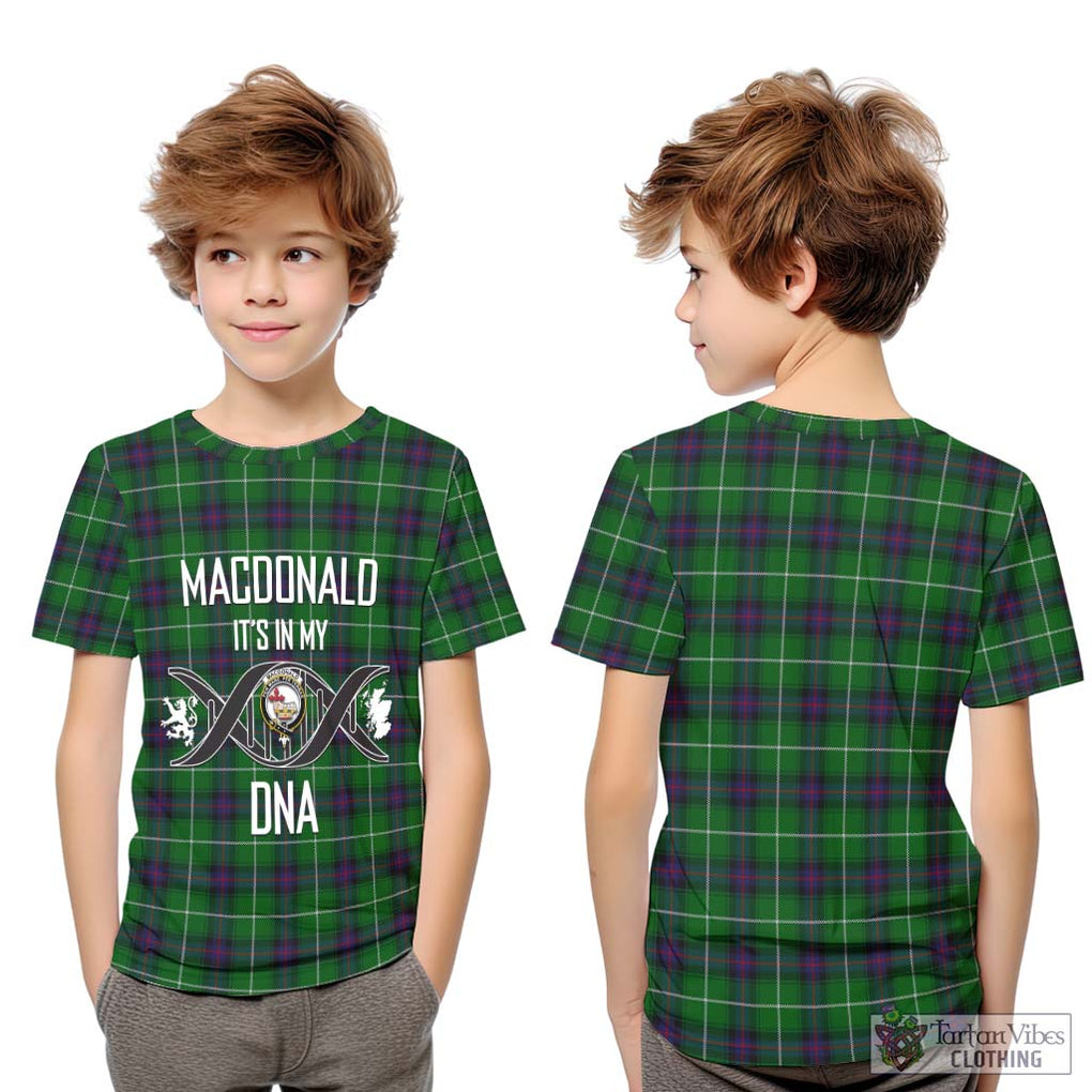 MacDonald of The Isles Tartan Kid T-Shirt with Family Crest DNA In Me Style Youth XL Size14 - Tartanvibesclothing Shop