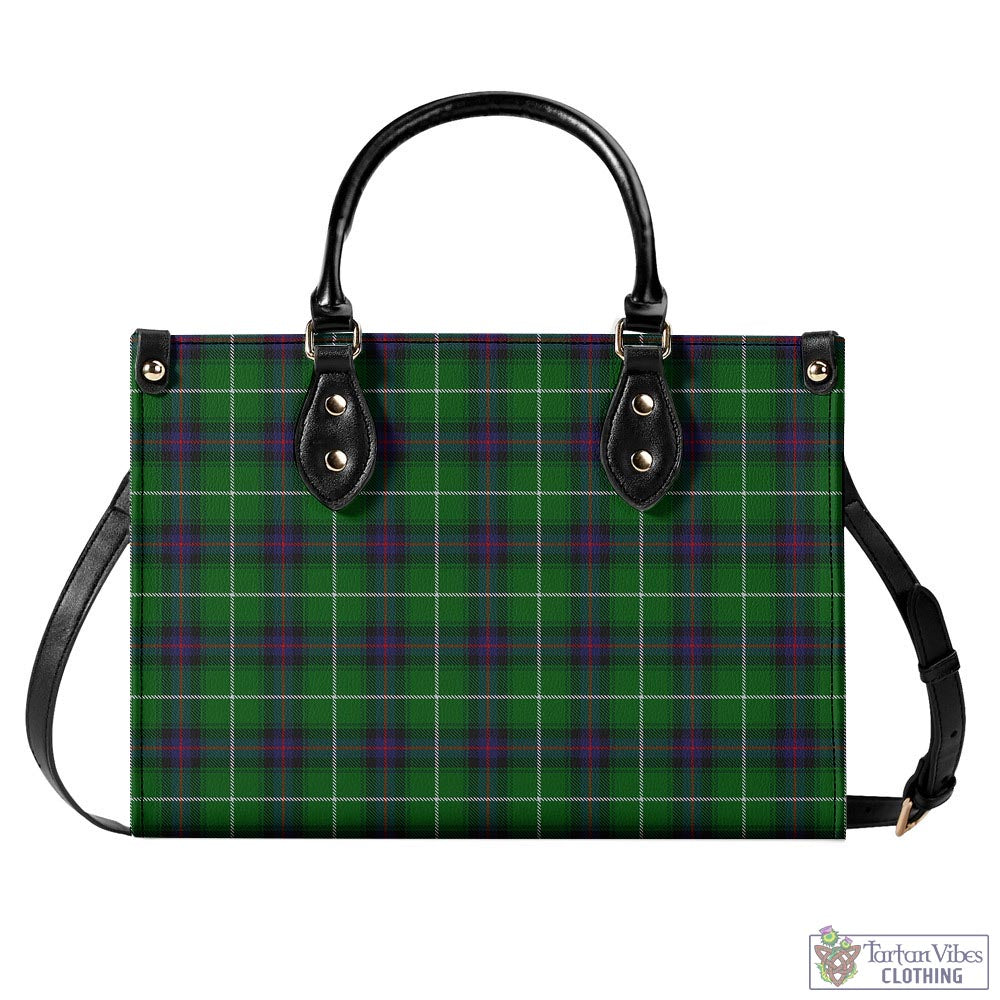 Tartan Vibes Clothing MacDonald of The Isles Tartan Luxury Leather Handbags