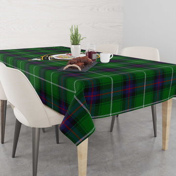 MacDonald of The Isles Tartan Tablecloth with Family Crest