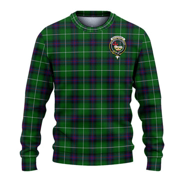 MacDonald of The Isles Tartan Ugly Sweater with Family Crest