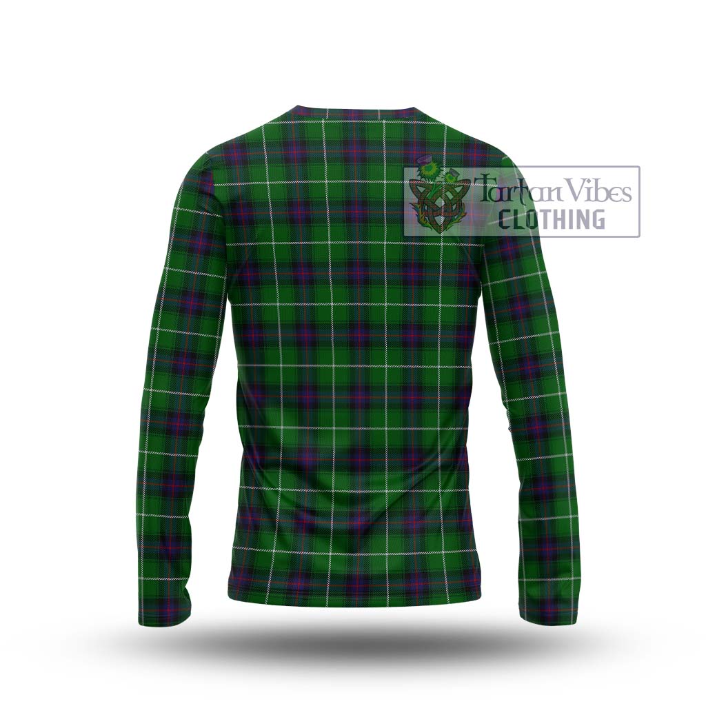 MacDonald of The Isles Tartan Long Sleeve T-Shirt with Family Crest DNA In Me Style - Tartanvibesclothing Shop