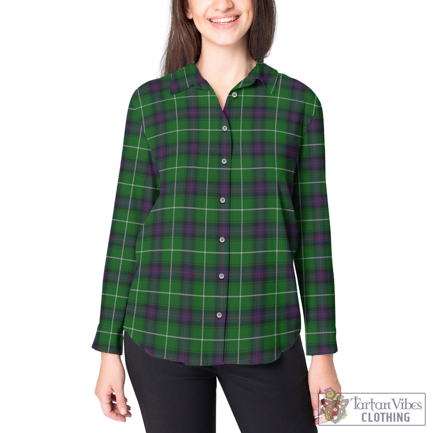 MacDonald of The Isles Tartan Womens Casual Shirt