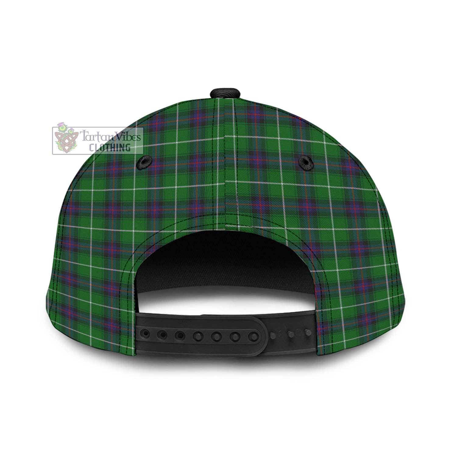 Tartan Vibes Clothing MacDonald of The Isles Tartan Classic Cap with Family Crest In Me Style