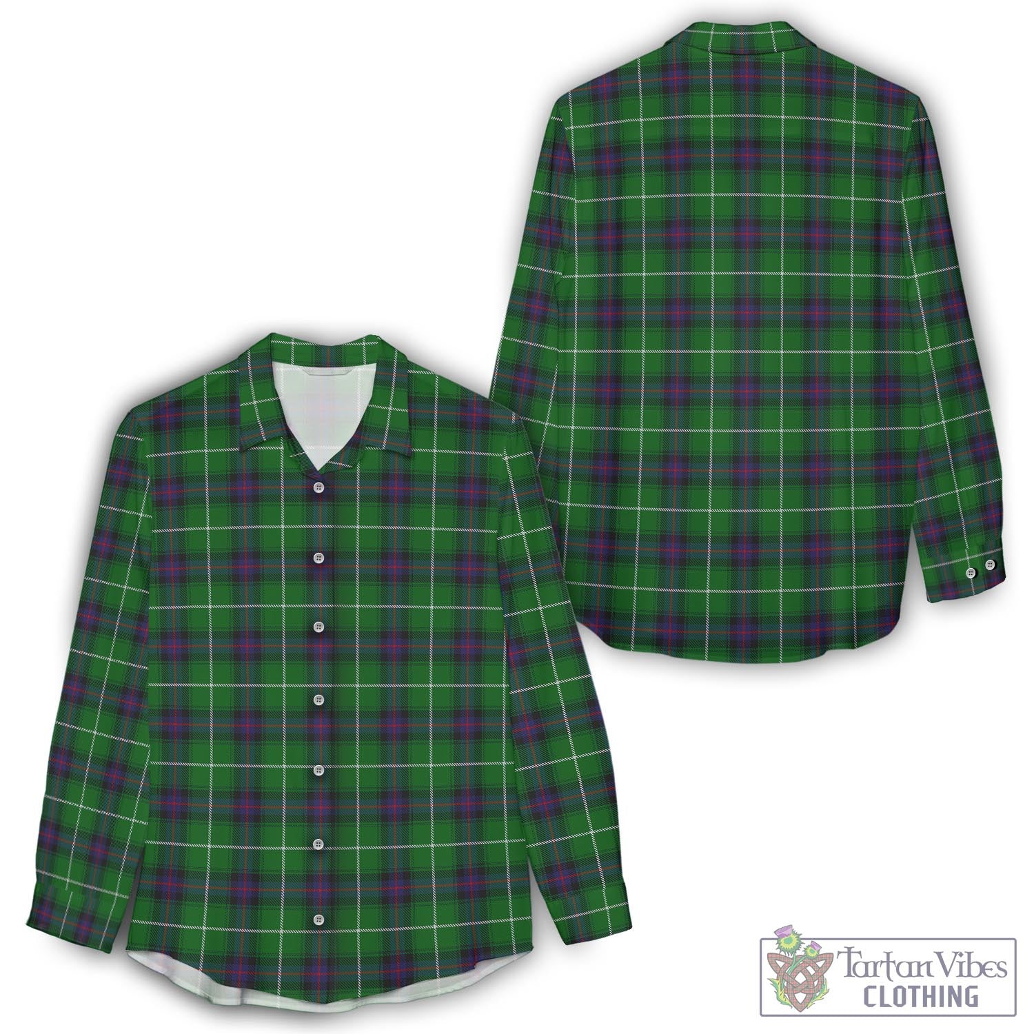 MacDonald of The Isles Tartan Womens Casual Shirt