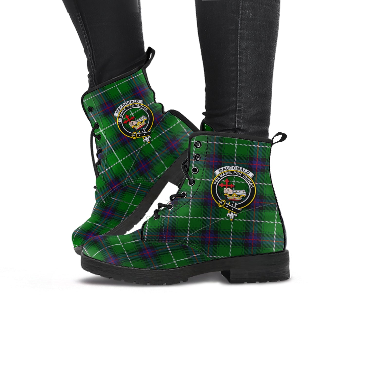 macdonald-of-the-isles-tartan-leather-boots-with-family-crest