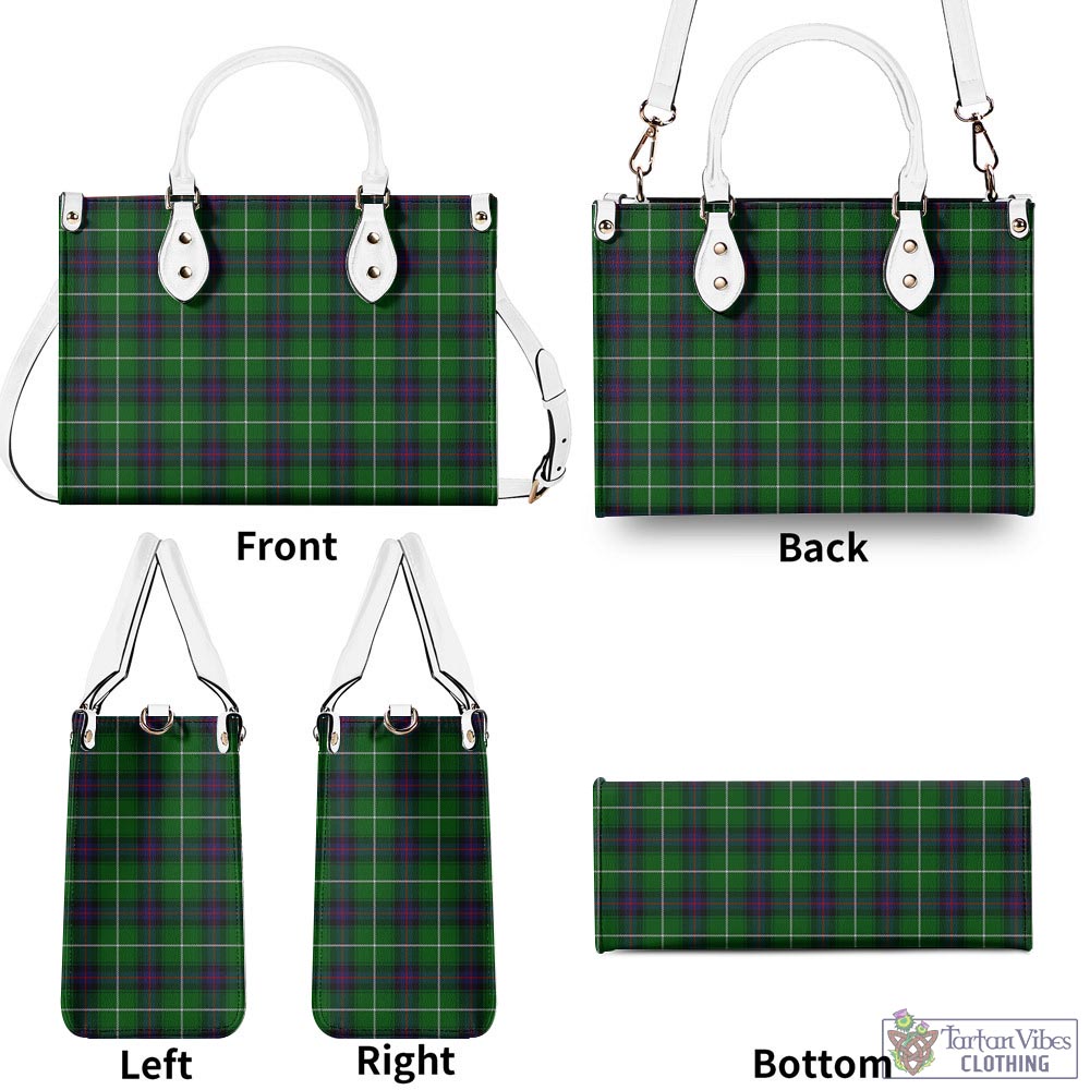 Tartan Vibes Clothing MacDonald of The Isles Tartan Luxury Leather Handbags