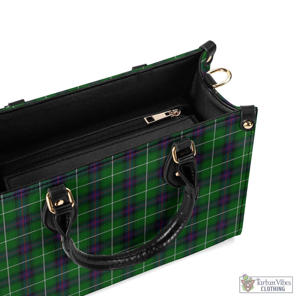 Tartan Vibes Clothing MacDonald of The Isles Tartan Luxury Leather Handbags