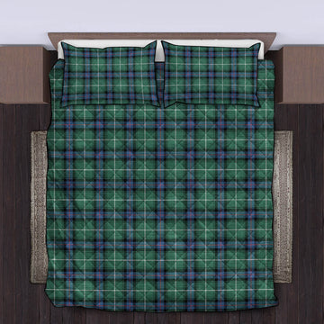 MacDonald of the Isles Hunting Ancient Tartan Quilt Bed Set