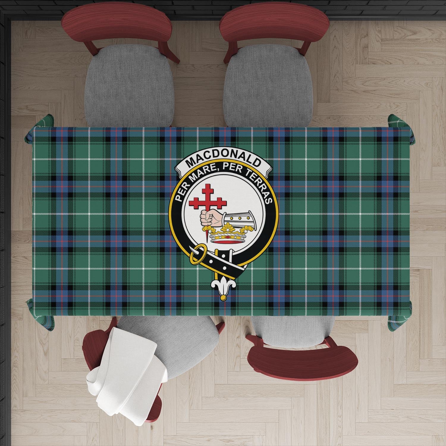 macdonald-of-the-isles-hunting-ancient-tatan-tablecloth-with-family-crest