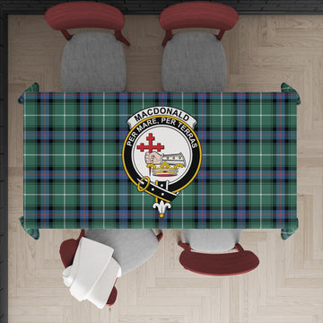MacDonald of the Isles Hunting Ancient Tatan Tablecloth with Family Crest