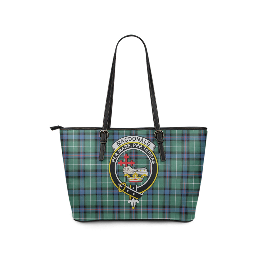 macdonald-of-the-isles-hunting-ancient-tartan-leather-tote-bag-with-family-crest