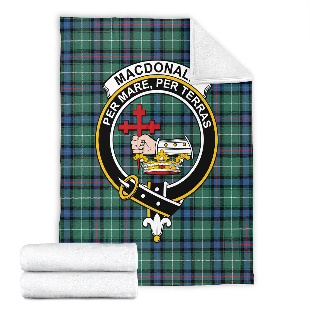 macdonald-of-the-isles-hunting-ancient-tartab-blanket-with-family-crest