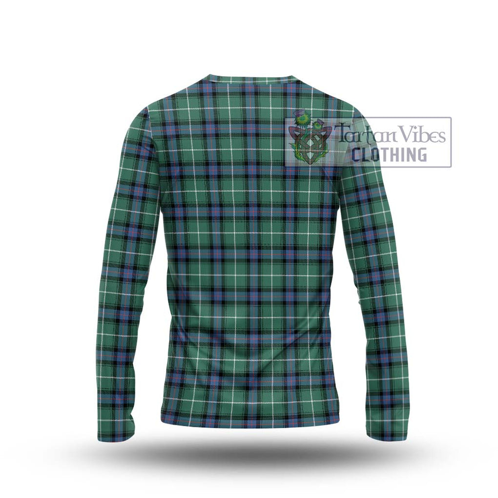 MacDonald of the Isles Hunting Ancient Tartan Long Sleeve T-Shirt with Family Crest DNA In Me Style - Tartanvibesclothing Shop