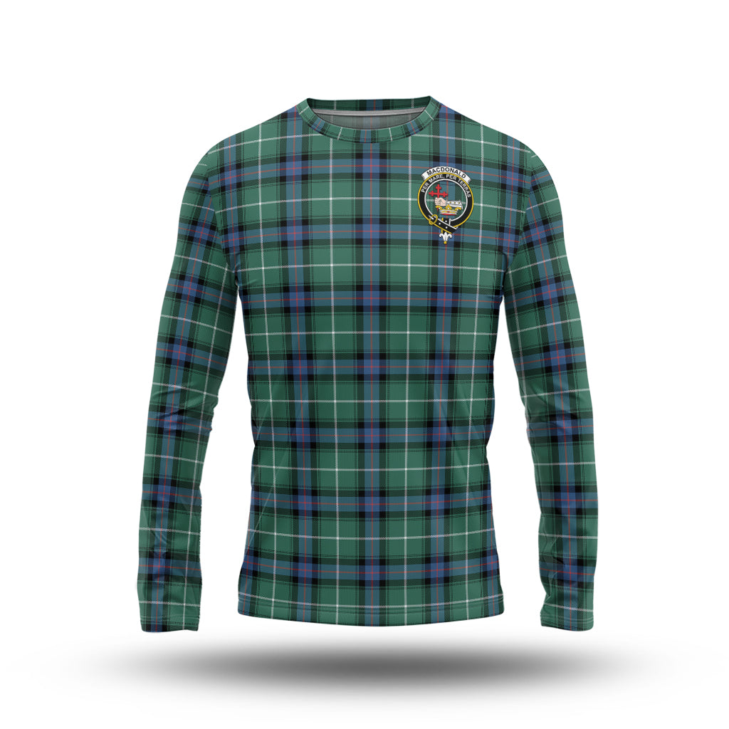 macdonald-of-the-isles-hunting-ancient-tartan-long-sleeve-t-shirt-with-family-crest