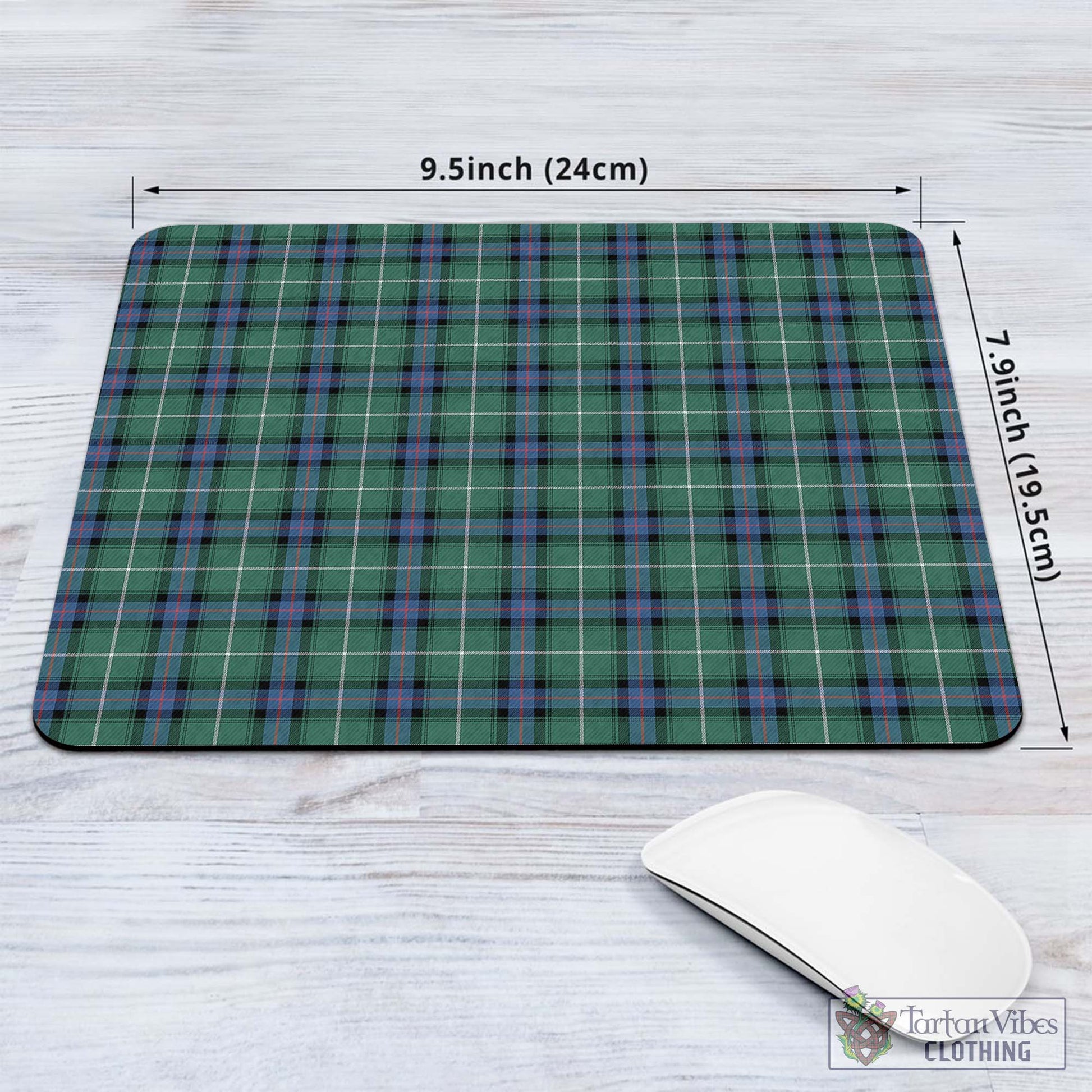 Tartan Vibes Clothing MacDonald of the Isles Hunting Ancient Tartan Mouse Pad