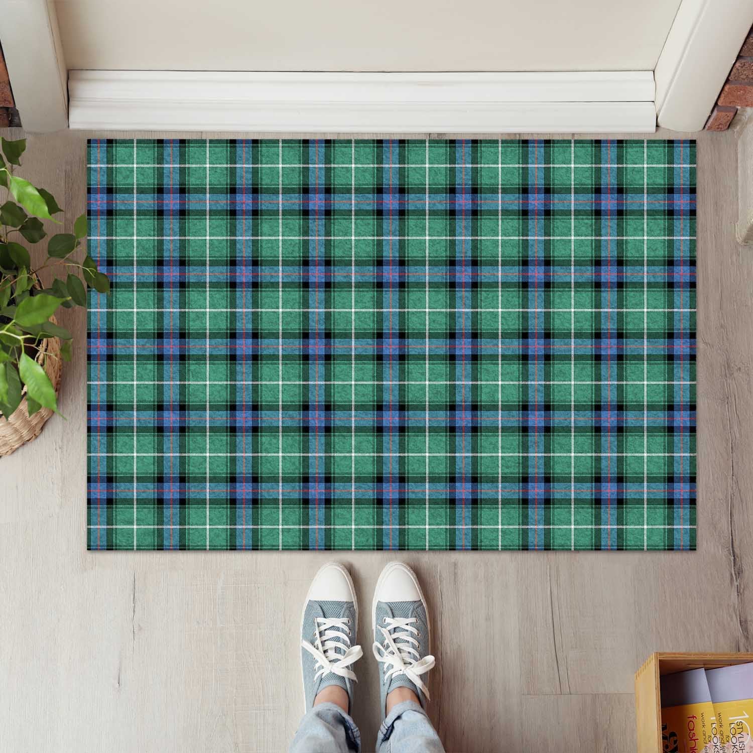 MacDonald of the Isles Hunting Ancient Tartan Door Mat - Tartanvibesclothing