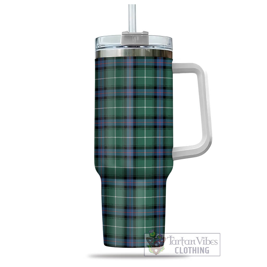 Tartan Vibes Clothing MacDonald of the Isles Hunting Ancient Tartan Tumbler with Handle