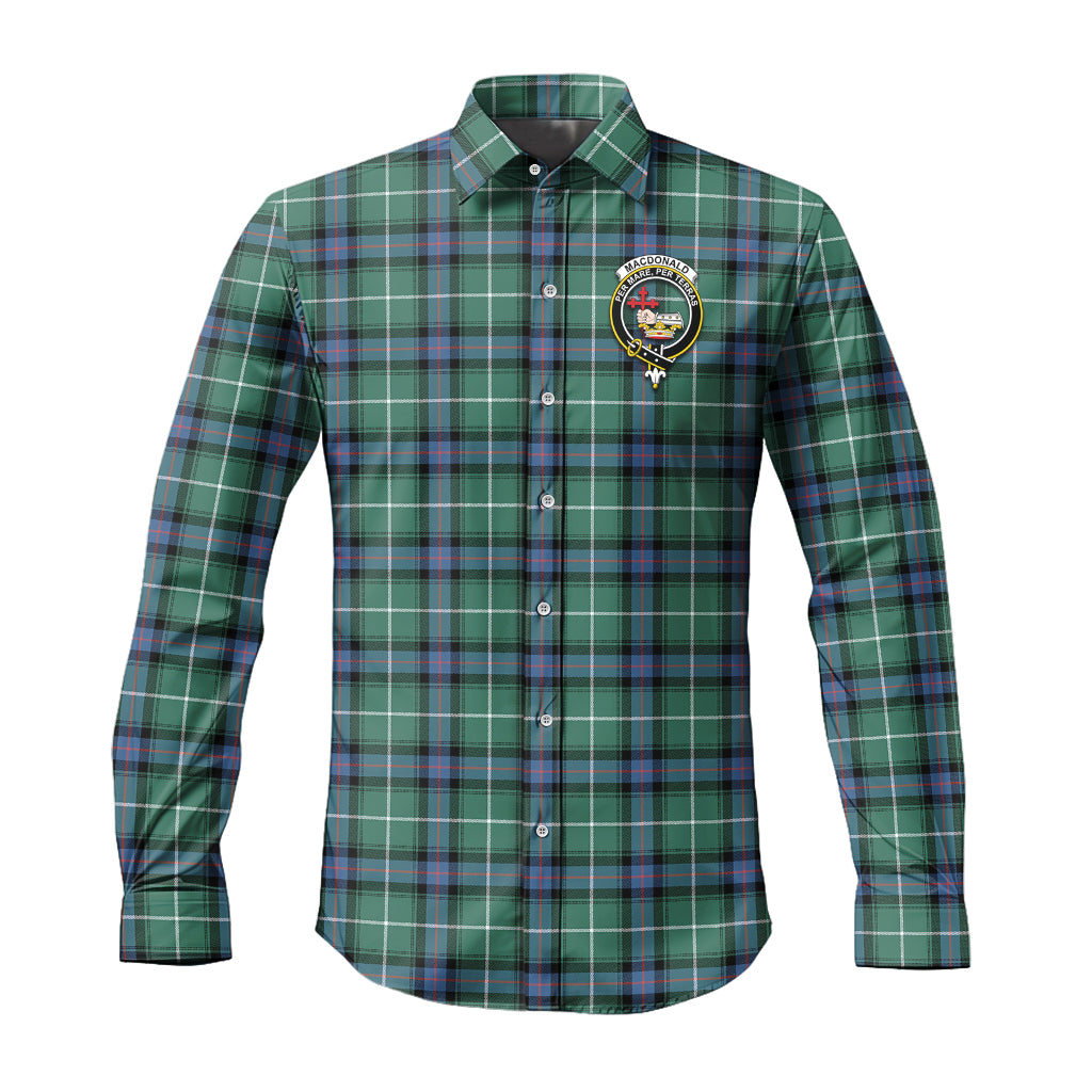 macdonald-of-the-isles-hunting-ancient-tartan-long-sleeve-button-up-shirt-with-family-crest