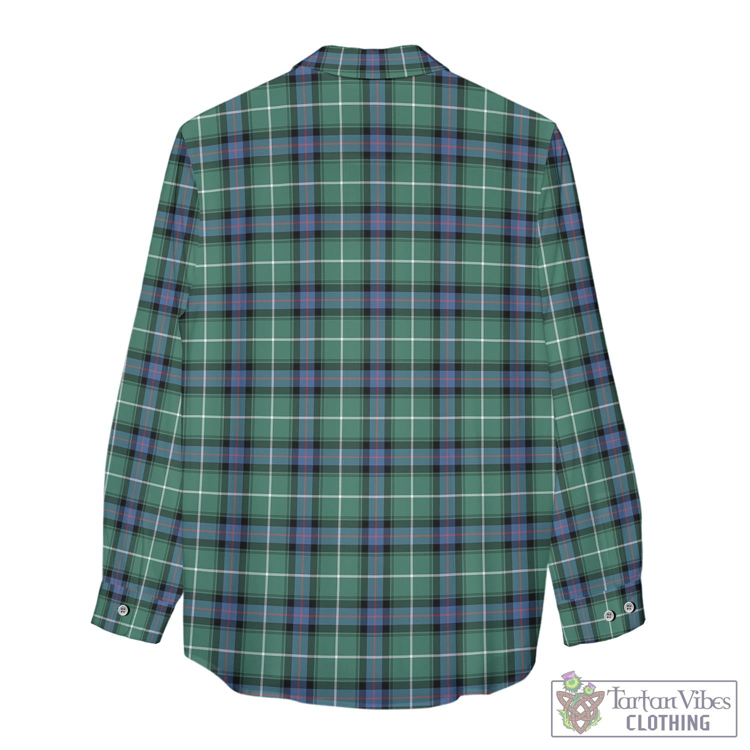 MacDonald of the Isles Hunting Ancient Tartan Womens Casual Shirt