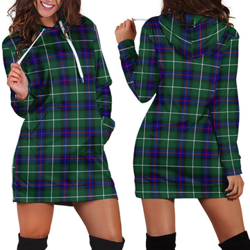 MacDonald of the Isles Hunting Modern Tartan Hoodie Dress