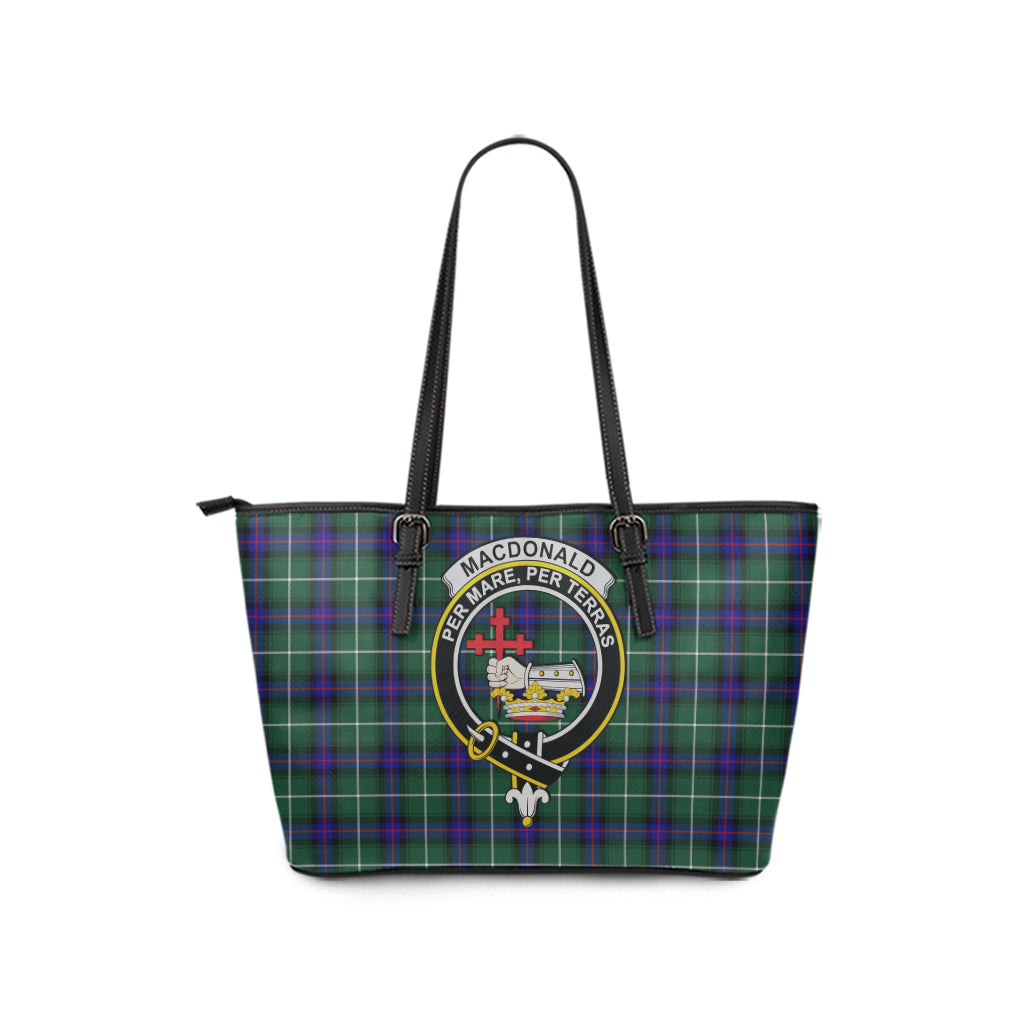 macdonald-of-the-isles-hunting-modern-tartan-leather-tote-bag-with-family-crest