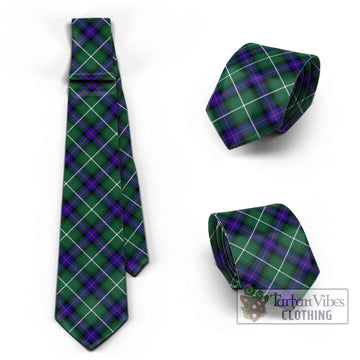 MacDonald of the Isles Hunting Modern Tartan Classic Necktie Cross Style