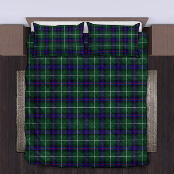 MacDonald of the Isles Hunting Modern Tartan Quilt Bed Set