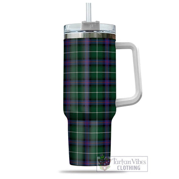 MacDonald of the Isles Hunting Modern Tartan Tumbler with Handle