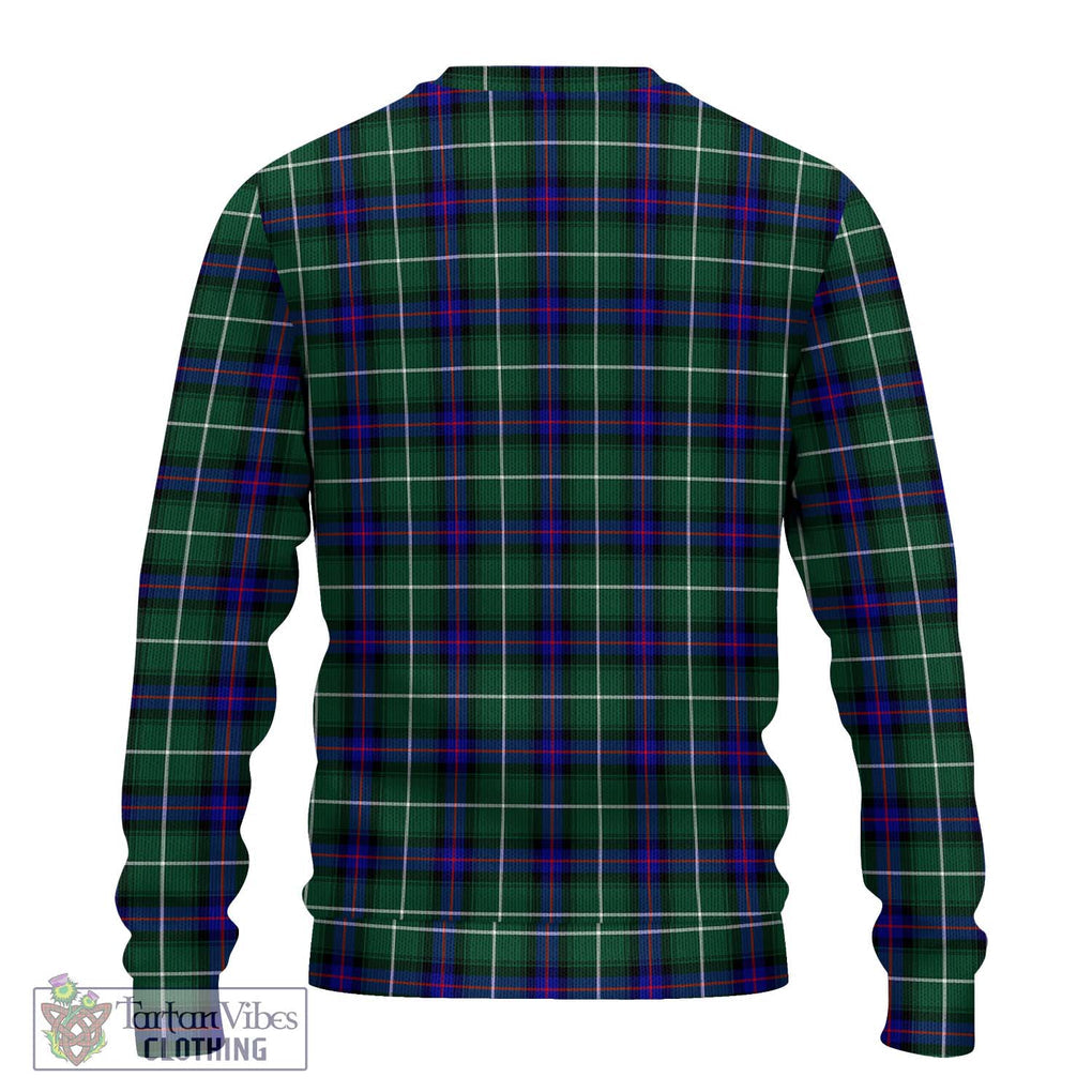 MacDonald of the Isles Hunting Modern Tartan Knitted Sweater with Family Crest DNA In Me Style - Tartanvibesclothing Shop