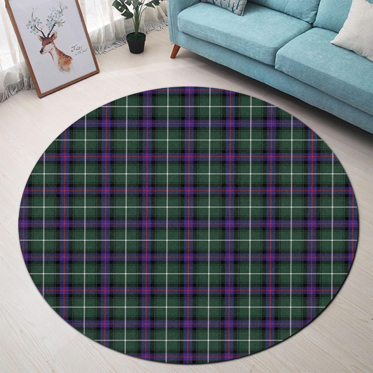 macdonald-of-the-isles-hunting-modern-tartan-round-rug